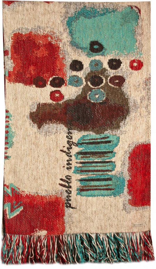 Indigena Rojo Turquesa